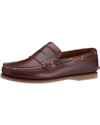 Loafers Timberland Neaples Trail Penny Leer in het Blauw voor heren Heren  Schoenen voor voor Instappers voor Loafers allware.com.br