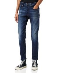 G-Star RAW - 3301 Regular Straight Jeans Jeans ,blauw - Lyst