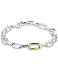 Thomas Sabo - Armband Bicolor mit Connect Link – Armband aus recyceltem 925er Silber & 18k - Lyst