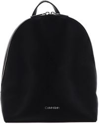 Calvin Klein - Mujer Mochila Ck Must Round Backpack Small Pequeña - Lyst