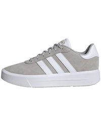 adidas - Court Platform Suede - Lyst