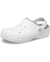 Crocs™ - Unisex Adult And Ralen Lined | Warm Fuzzy Slippers Clog - Lyst