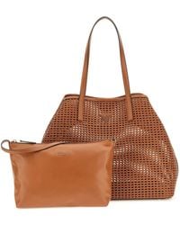 Guess - Shopper Brigitta 2 in 1 Tote Cognac braun - Lyst