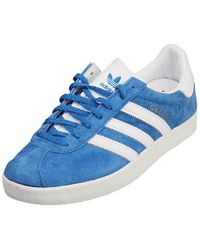 adidas - Gazelle 85 Mens Classic Trainers In Blue White - 9 Uk - Lyst