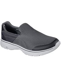 skechers go walk hombre gris