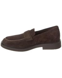 Vince - S Eston Slip On Loafers Cocoa Brown Suede 10.5 M - Lyst