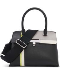 Calvin Klein Kasie Crossbody Top Handle Bag in Black