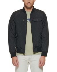 Levi's Thermore Bomber Jacket in Black 