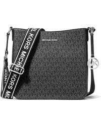 Michael Kors - Crossbody Purse For Jet Set Travel Small Signature Logo Messenger Bag - Lyst