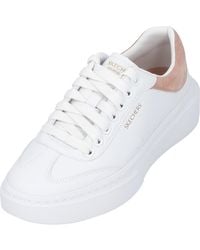 Skechers - , CORDOVA Classic Mejor Comportamiento Mujer, White Duraleather Pink Trim, 37.5 EU - Lyst