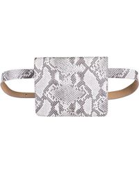 Calvin Klein - Ck Embossed Belt Bag - Lyst