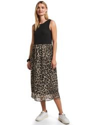 Street One - A144504 Materialmix Kleid - Lyst