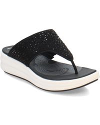Clarks - Drift Jaunt Keilsandale - Lyst