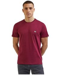 Lee Jeans - Maglietta con Logo SS Patch T-Shirt - Lyst