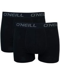 O'neill Sportswear - Boxer Shorts Plain Pack Of 2 Briefs - Lyst