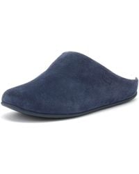 Fitflop - Chrissie Suede Slipper - Lyst