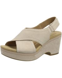 Clarks - Giselle Cove Wig Sandaal - Lyst