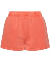 Superdry - Vintage Wash Sweat Short W7110387a Sunset Orange 6 - Lyst