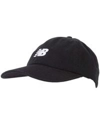 New Balance - , , 6 Panel Classic Hat, Casual Baseball Caps For And , One Size, Black - Lyst