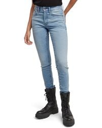G-Star - Jeans 3301 High Waist Skinny - Lyst