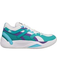 PUMA - Mens Trc Blaze Court Basketball Sneakers Shoes - White, Blue, 9 - Lyst