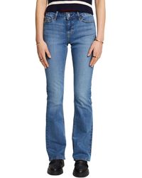 Esprit - Bootcut Jeans mit niedrigem Bund - Lyst