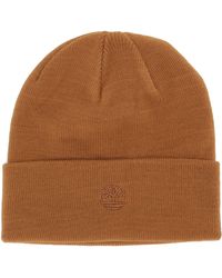 Timberland - Cuffed Beanie With Embroidered - Lyst