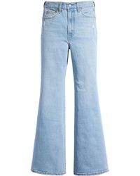 Levi's - Ribcage Bells Vaqueros - Lyst