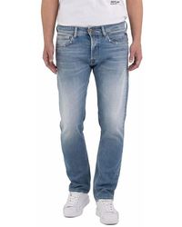 Replay - Jeans Grover Straight-Fit - Lyst