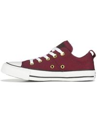 Converse - Chuck Taylor All Star Madison Low Canvas Suede Sneaker – Schnürverschluss Stil – - Lyst