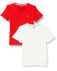 Tommy Hilfiger - T-Shirts Kurzarm Soft Jersey Tee Rundhalsausschnitt - Lyst
