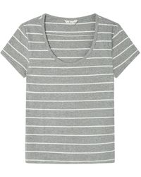 Springfield - Camiseta Gris S - Lyst
