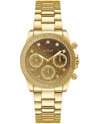 Guess - Reloj Sol GW0483L2 Mujer Acero Champagne - Lyst