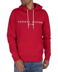 Tommy Hilfiger - Tommy Logo Hoody Sweater - Lyst