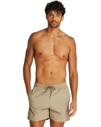 Calvin Klein - Bañador Hombre Medium Drawstring con Logotipo - Lyst