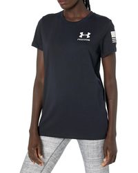 Under Armour - S New Freedom Flag T-shirt - Lyst
