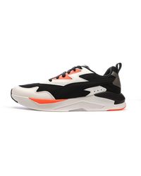 PUMA - Baskets Blanches/Noires/Orange X-Ray Lite Orange 45FR - Lyst