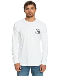 Quiksilver - Long Sleeve T-Shirt for - Longsleeve - Männer - M - Lyst