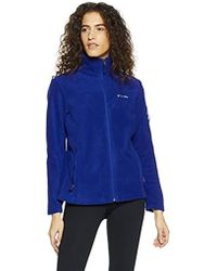 Columbia Fast Trek Ii Full Zip Fleece Jacket - Blue