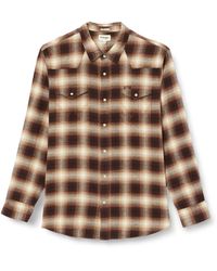 Wrangler - LS Western Shirt Maglietta - Lyst