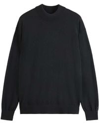 Scotch & Soda - Core-Dropped Shoulder Mock Neck Pullover Maglione - Lyst