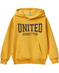 Benetton - Maglia C/CAPP. M/L 3EB5C203U Felpa con Cappuccio - Lyst