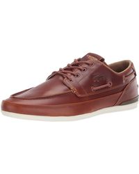 men's marina textile and leather deck shoes