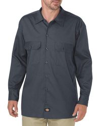 Dickies - Long Sleeve Flex Twill Work Shirt - Lyst