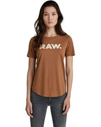 G-Star RAW - S Graphic Slim T-Shirt - Lyst