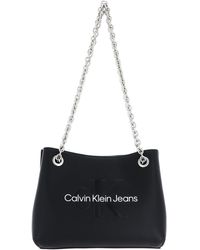 Calvin Klein - Sculpted Shoulder Bag24 Mono Taschen - Lyst