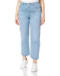 Levi's - Ribcage Straight Ankle Jeans - Lyst