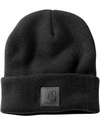 Carhartt - Knit Cuffed Beanie Black - Lyst