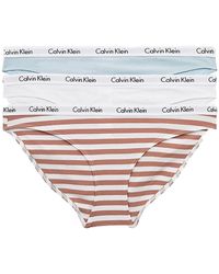 Calvin Klein - Calvin Klein 3er-Pack Slips Bikini Form 3 PK mit Stretch - Lyst