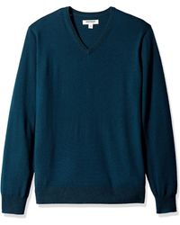 Goodthreads Amazon-Marke: -Pullover aus Merinowolle - Blau